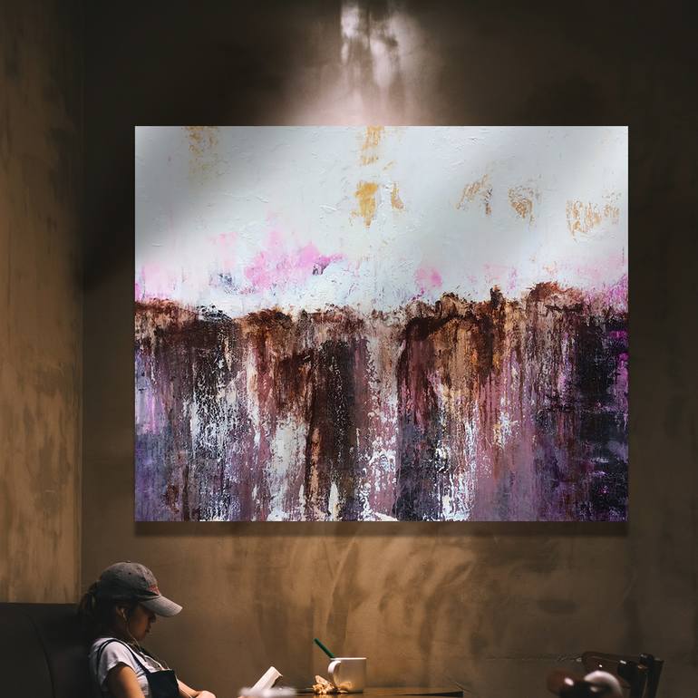 Original Abstract Painting by Lynne Godina-Orme