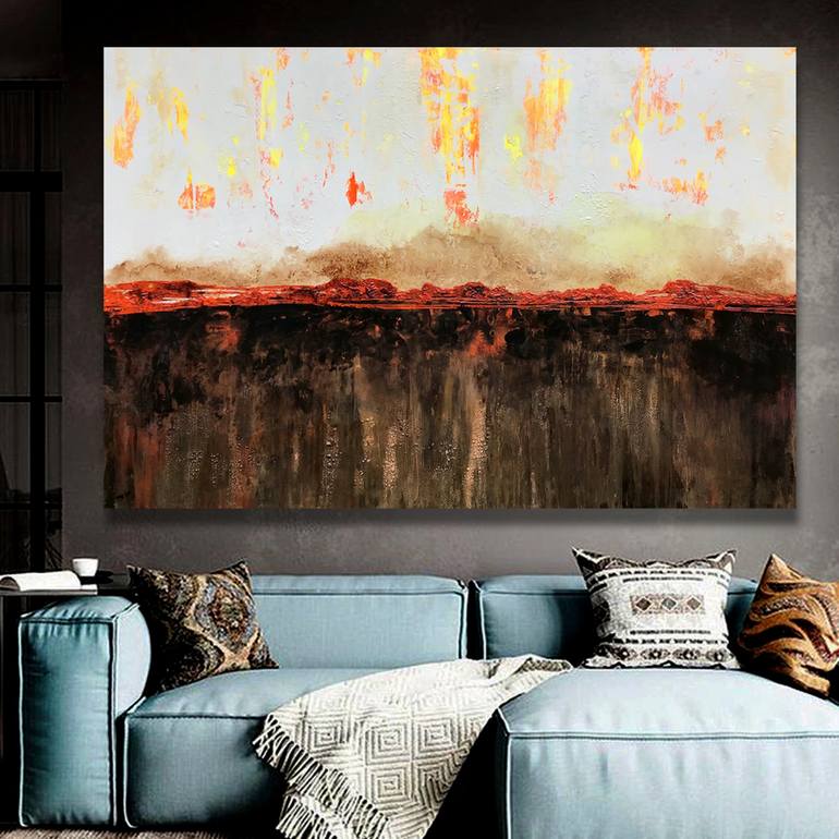 Original Abstract Painting by Lynne Godina-Orme