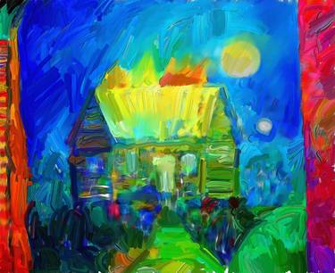 Print of Abstract Expressionism Home Paintings by Joseph Roache