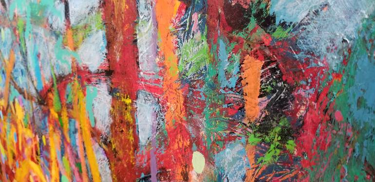 Original Abstract Expressionism Abstract Painting by Joseph Roache