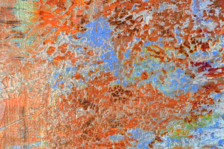 Original Abstract Expressionism Abstract Painting by Nestor Toro