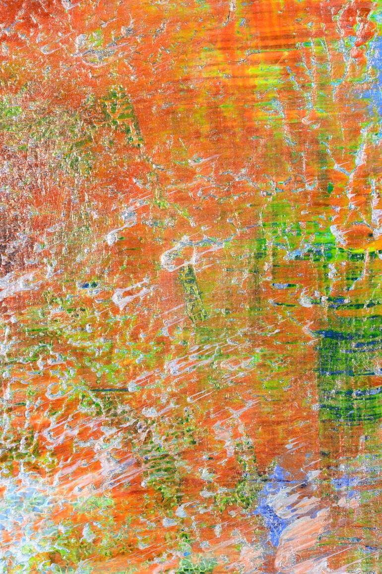 Original Abstract Expressionism Abstract Painting by Nestor Toro