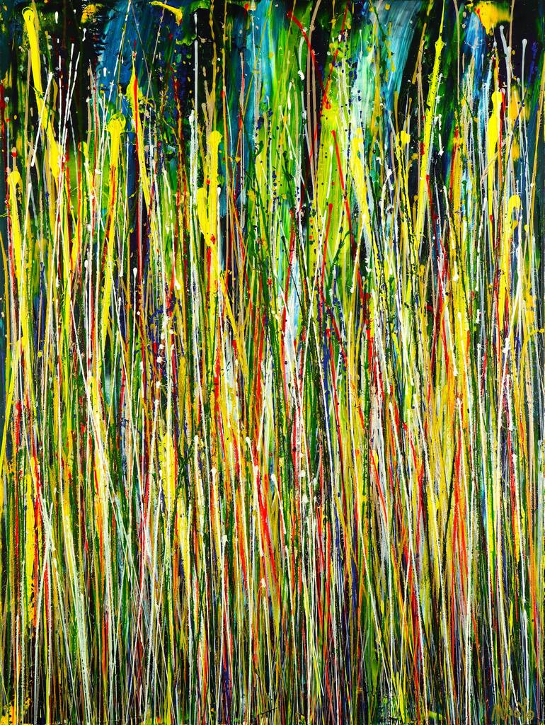 Print of Contemporary Abstract Paintings by Nestor Toro