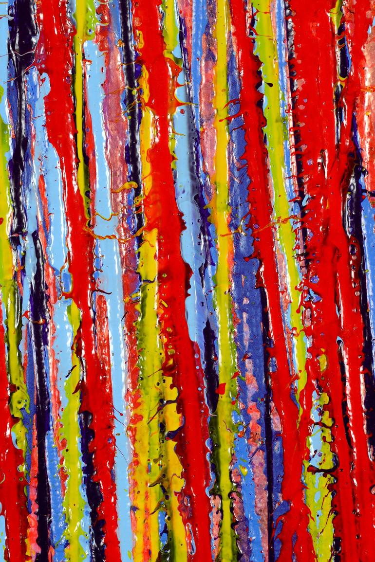 Original Abstract Painting by Nestor Toro