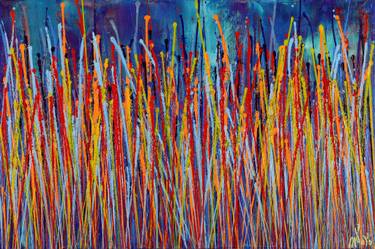 Original Contemporary Abstract Paintings by Nestor Toro