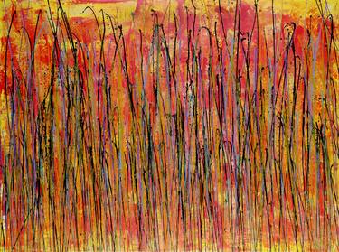 Original Abstract Expressionism Abstract Paintings by Nestor Toro