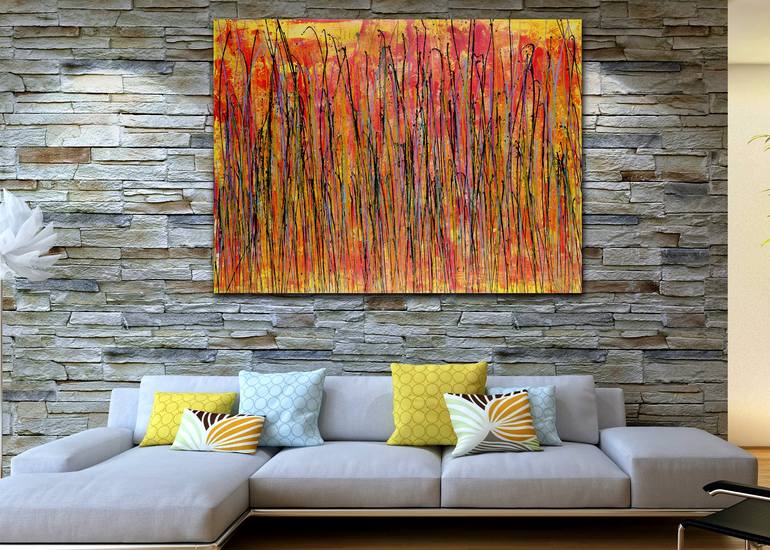 Original Abstract Painting by Nestor Toro