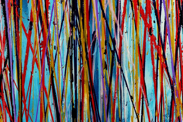 Original Contemporary Abstract Painting by Nestor Toro