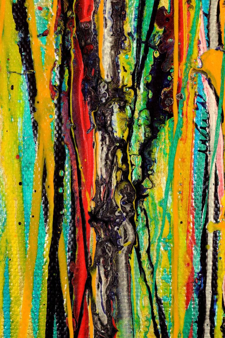 Original Abstract Painting by Nestor Toro