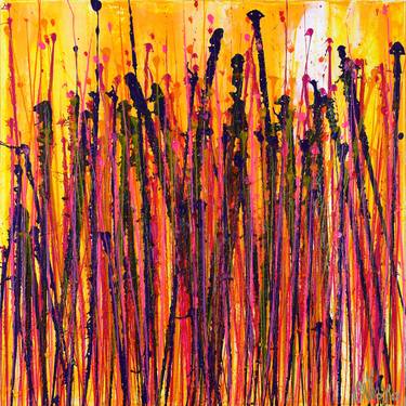 Original Abstract Expressionism Abstract Paintings by Nestor Toro