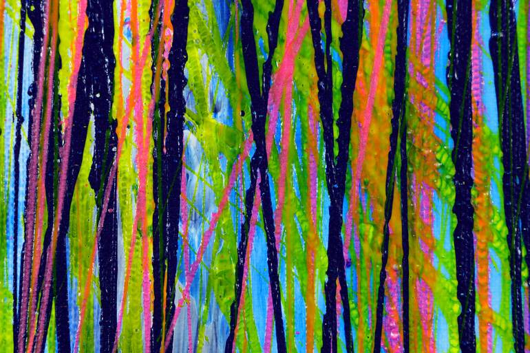 Original Abstract Expressionism Abstract Painting by Nestor Toro