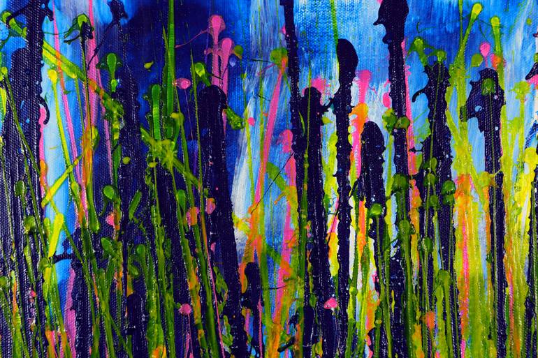 Original Abstract Expressionism Abstract Painting by Nestor Toro