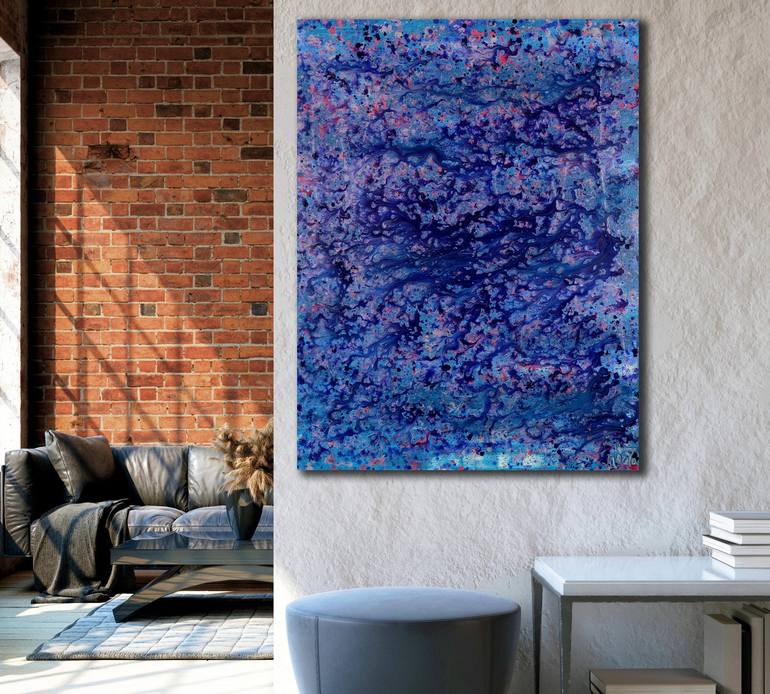 Original Abstract Painting by Nestor Toro