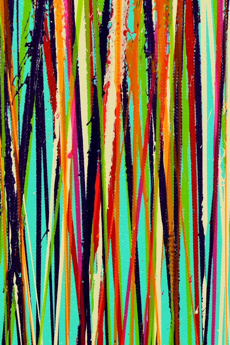 Original Abstract Expressionism Abstract Painting by Nestor Toro