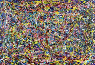 Original Abstract Expressionism Abstract Paintings by Nestor Toro