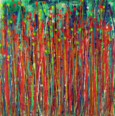 Original Abstract Expressionism Abstract Paintings by Nestor Toro