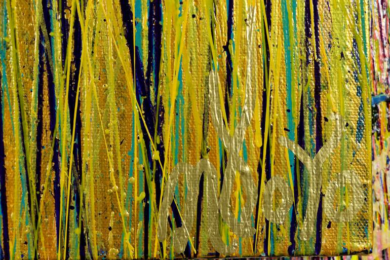 Original Abstract Expressionism Abstract Painting by Nestor Toro