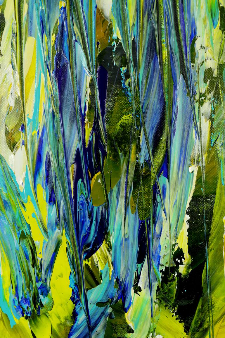 Original Abstract Nature Painting by Nestor Toro