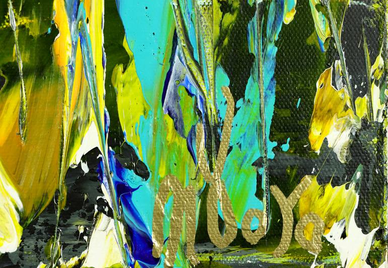 Original Abstract Nature Painting by Nestor Toro