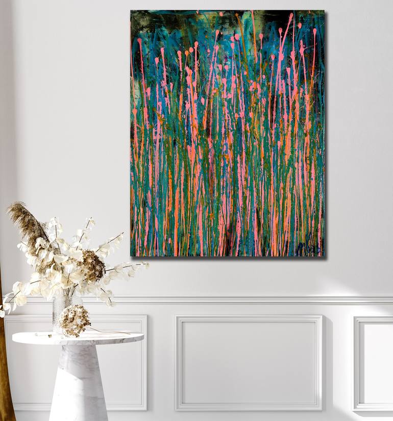 Original Modern Abstract Painting by Nestor Toro