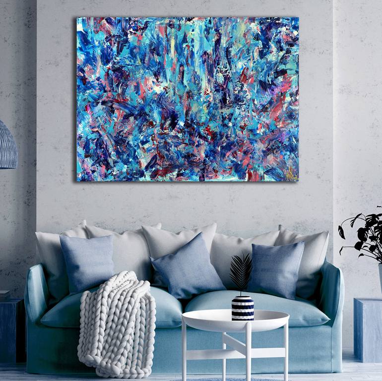 Original Abstract Painting by Nestor Toro