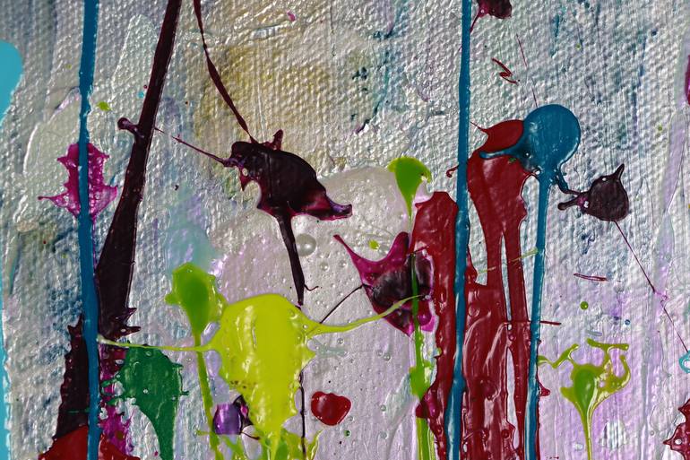 Original Abstract Expressionism Abstract Painting by Nestor Toro
