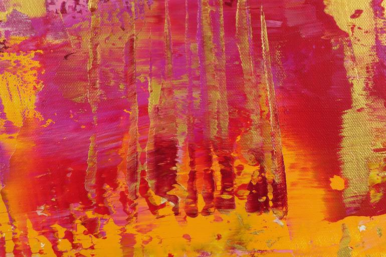 Original Abstract Expressionism Abstract Painting by Nestor Toro