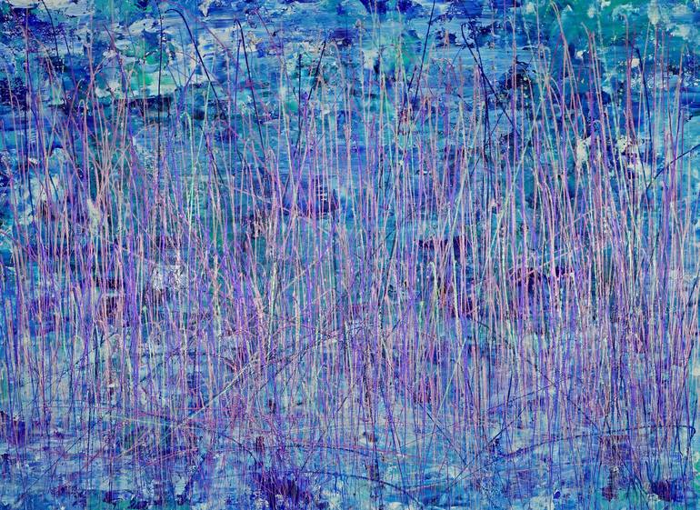 Original Abstract Expressionism Abstract Paintings by Nestor Toro