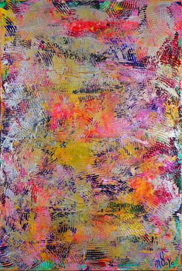 Print of Abstract Expressionism Abstract Paintings by Nestor Toro