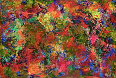 Original Abstract Expressionism Abstract Paintings by Nestor Toro