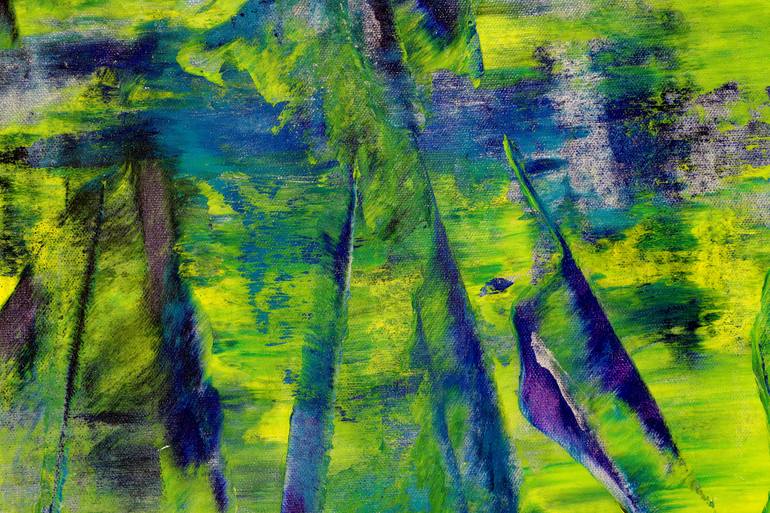 Original Abstract Nature Painting by Nestor Toro