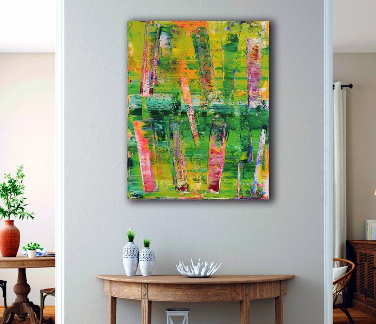 Original Abstract Painting by Nestor Toro