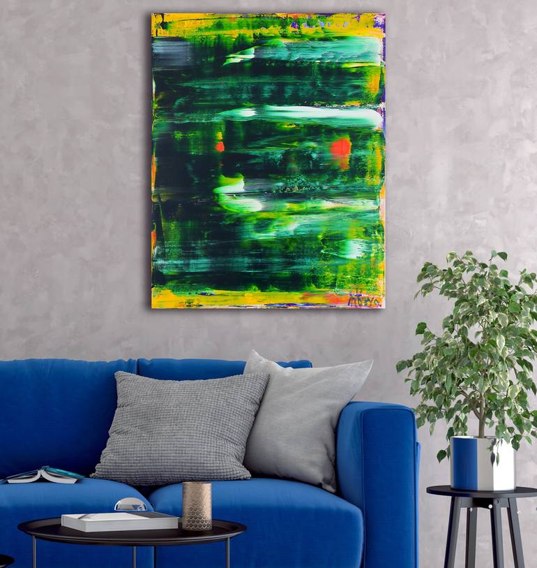 Original Abstract Painting by Nestor Toro