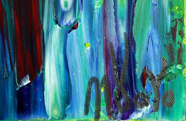Original Abstract Expressionism Abstract Painting by Nestor Toro