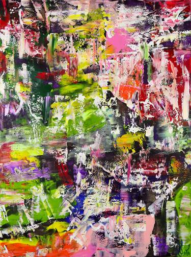 Original Abstract Expressionism Abstract Paintings by Nestor Toro