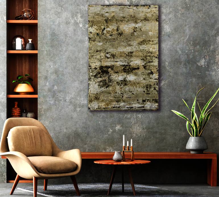 Original Abstract Landscape Painting by Nestor Toro