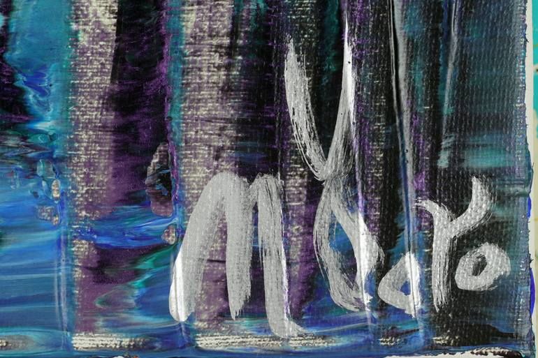 Original Abstract Landscape Painting by Nestor Toro