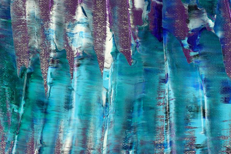 Original Abstract Landscape Painting by Nestor Toro