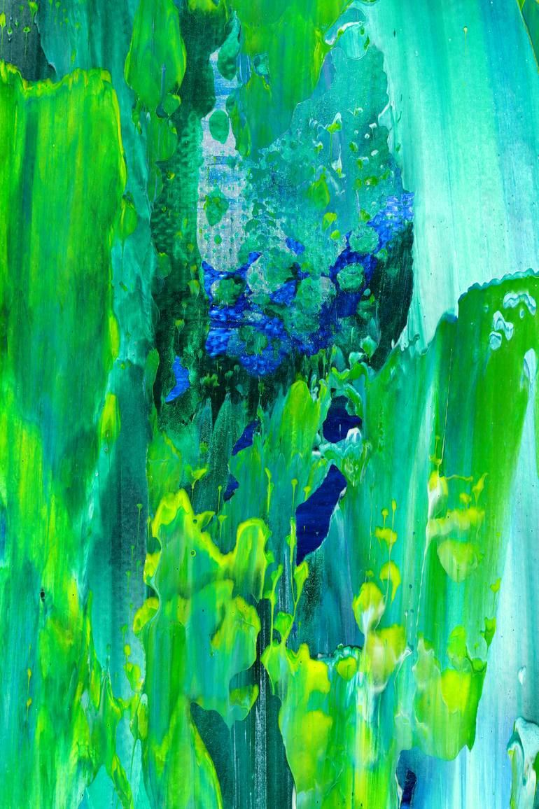 Original Abstract Expressionism Abstract Painting by Nestor Toro