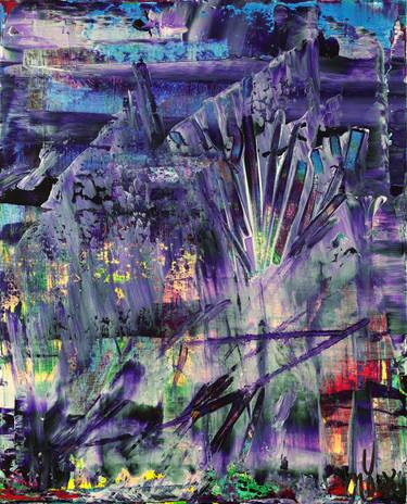 Original Abstract Expressionism Abstract Paintings by Nestor Toro