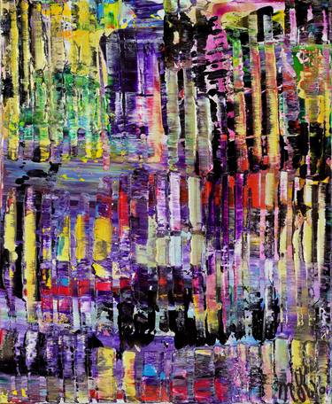 Original Abstract Expressionism Abstract Paintings by Nestor Toro
