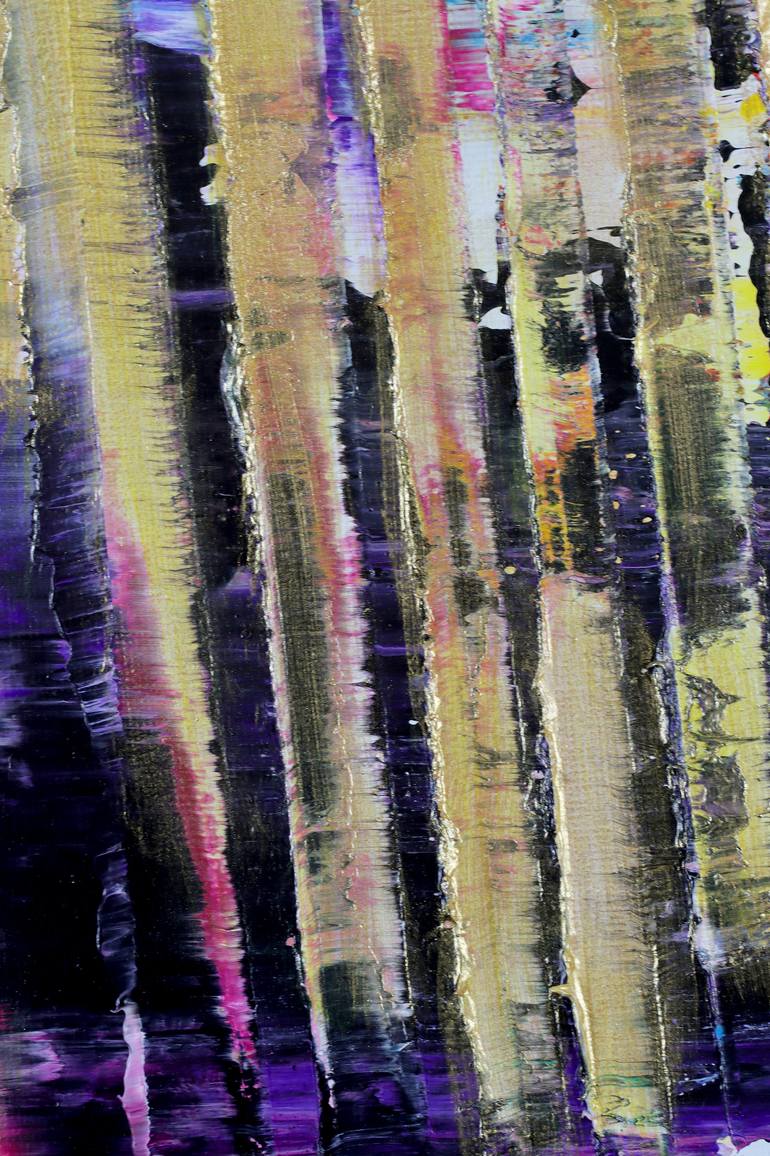 Original Abstract Expressionism Abstract Painting by Nestor Toro