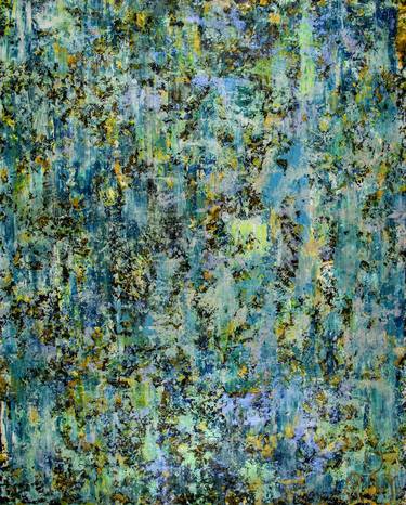 Original Abstract Nature Painting by Nestor Toro