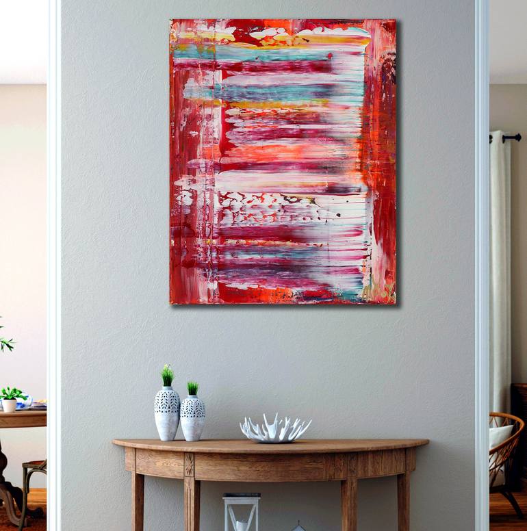 Original Contemporary Abstract Painting by Nestor Toro