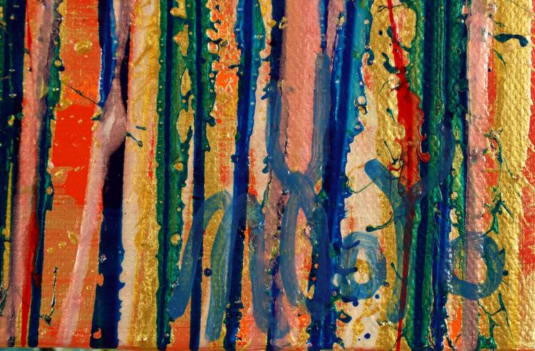 Original Abstract Expressionism Abstract Painting by Nestor Toro
