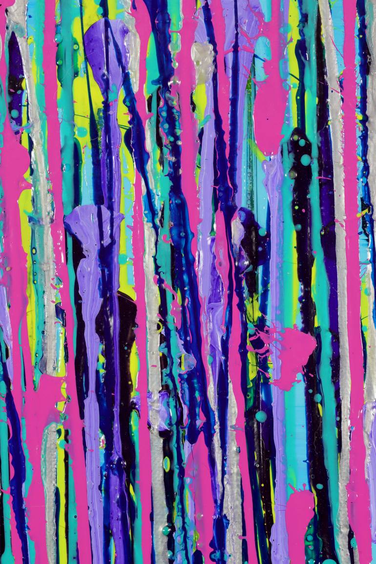 Original Abstract Expressionism Abstract Painting by Nestor Toro