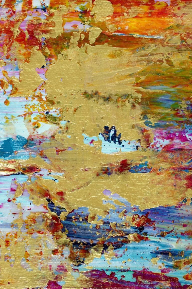 Original Abstract Expressionism Abstract Painting by Nestor Toro