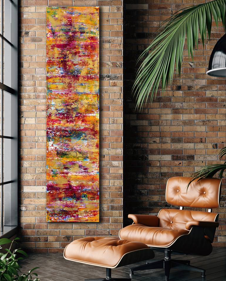 Original Abstract Expressionism Abstract Painting by Nestor Toro