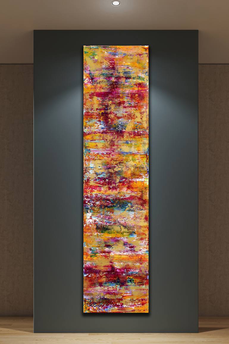 Original Abstract Expressionism Abstract Painting by Nestor Toro