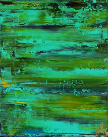 Original Abstract Expressionism Abstract Paintings by Nestor Toro